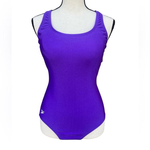 Speedo women’s racer back swimsuit SZ 10 - Picture 1 of 7